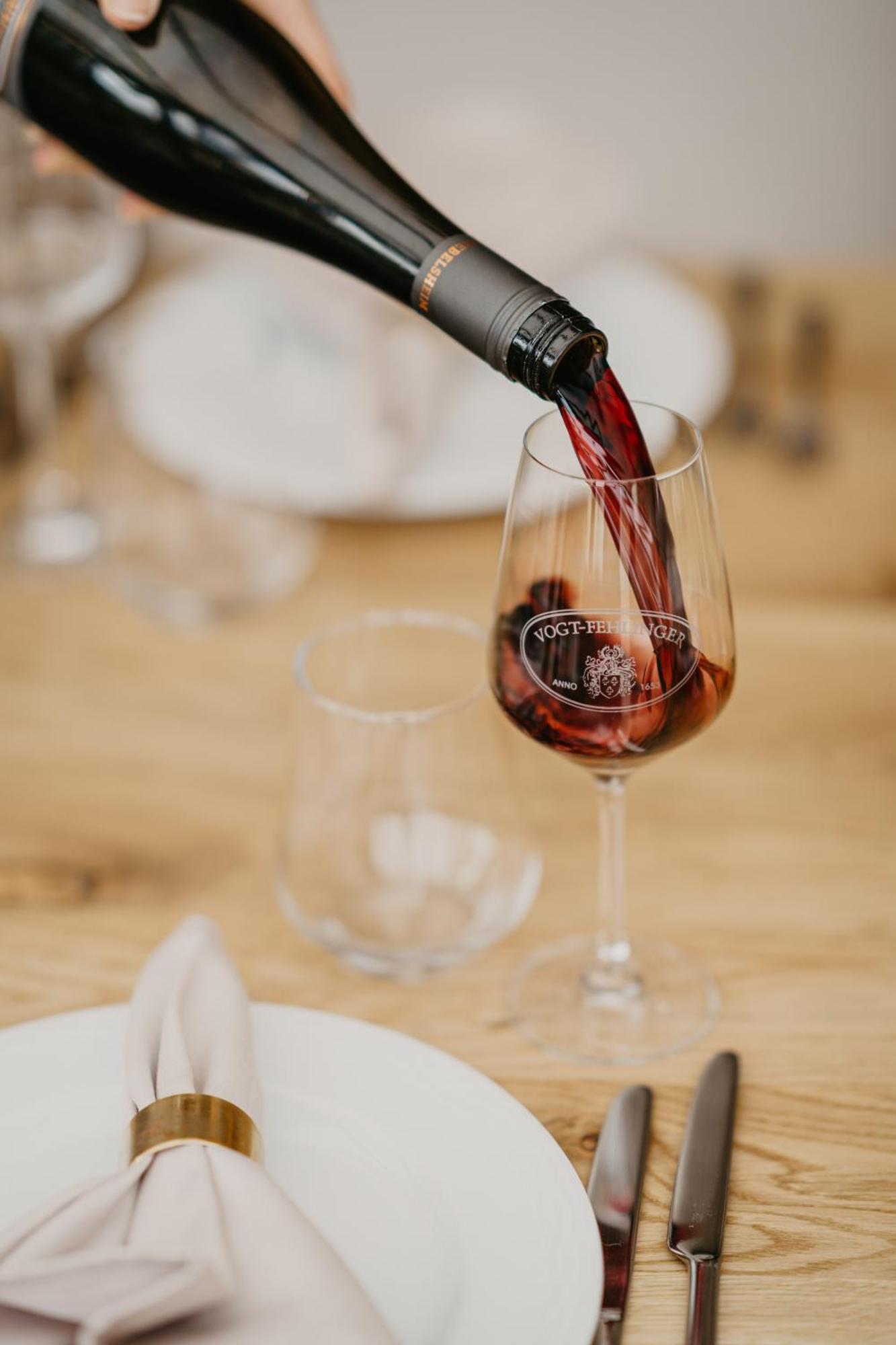 Weingut U. Gaestehaus Vogt-Fehlinger Biebelsheim Bagian luar foto